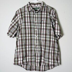 Ecko Unltd. XL Plaid Button Down‎ Shirt Y2k Outdoorsy Casual Lightweight Skater